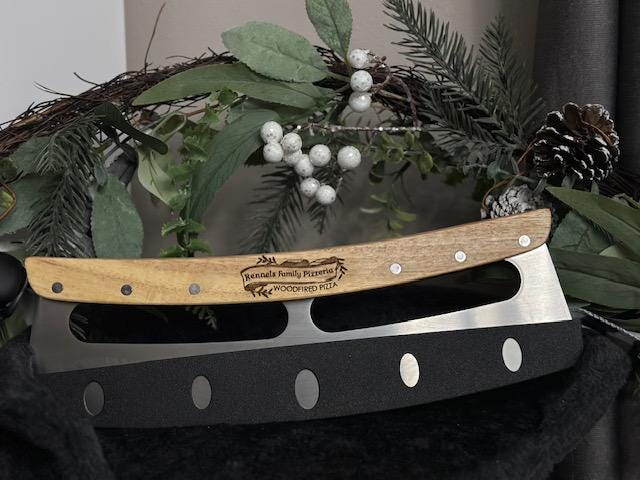 Engraved Pizza Cutter - Laser Engraved, Housewarming Gift, Closing Gift, Realtor Gift, Wedding Gift, Father's Day Gift, Gift for Dad