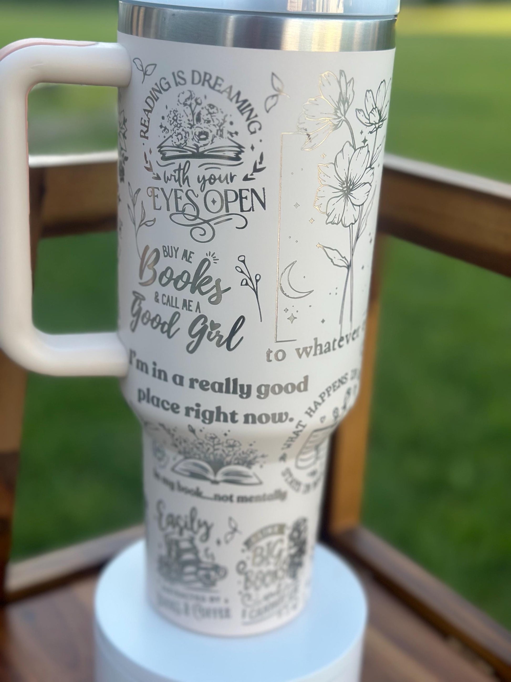 Coffee Life Laser Engraved | Funny Mom Cup, Fueled by Coffee, Coffee Lover Gift for Her, Med School Nurse Cup, Mom Life, Coffee Sarcasm