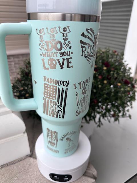 Radiology Rad Tech Radiologist | FREE SHIPPING | Laser Engraved | Medical School Gift | Nurse RN Gift