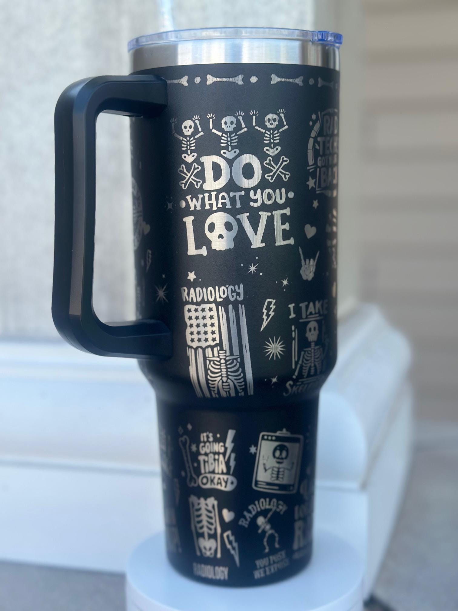 Future Radiologist 40 oz Tumbler | Laser Engraved Gift for Her | Medical School | Rad Tech | Mammographer | FREE Shipping