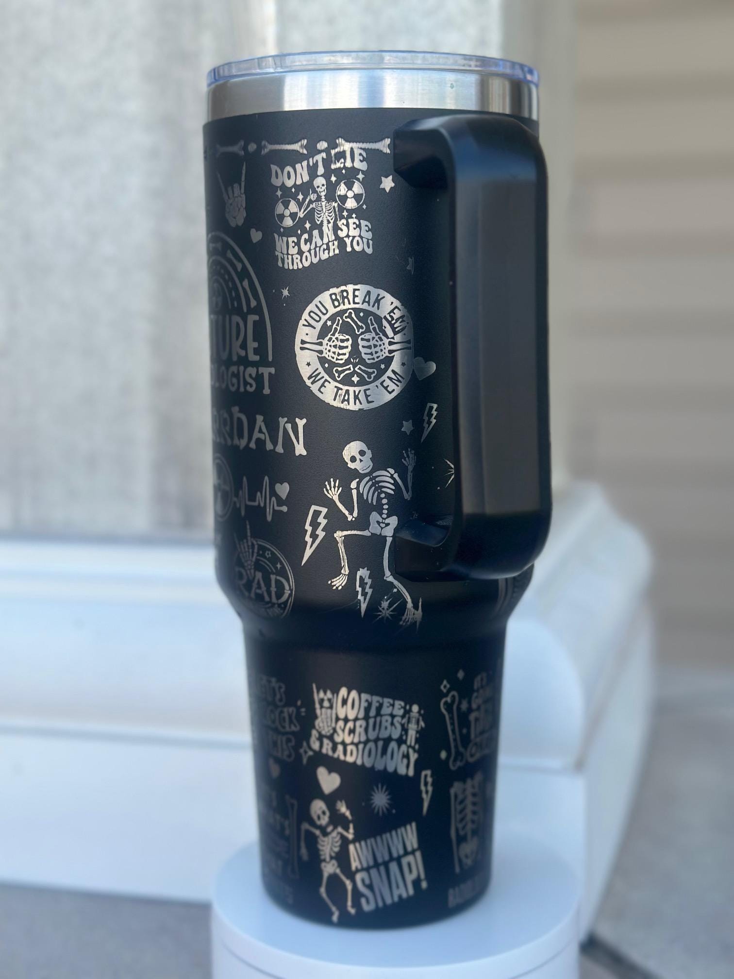 Future Radiologist 40 oz Tumbler | Laser Engraved Gift for Her | Medical School | Rad Tech | Mammographer | FREE Shipping