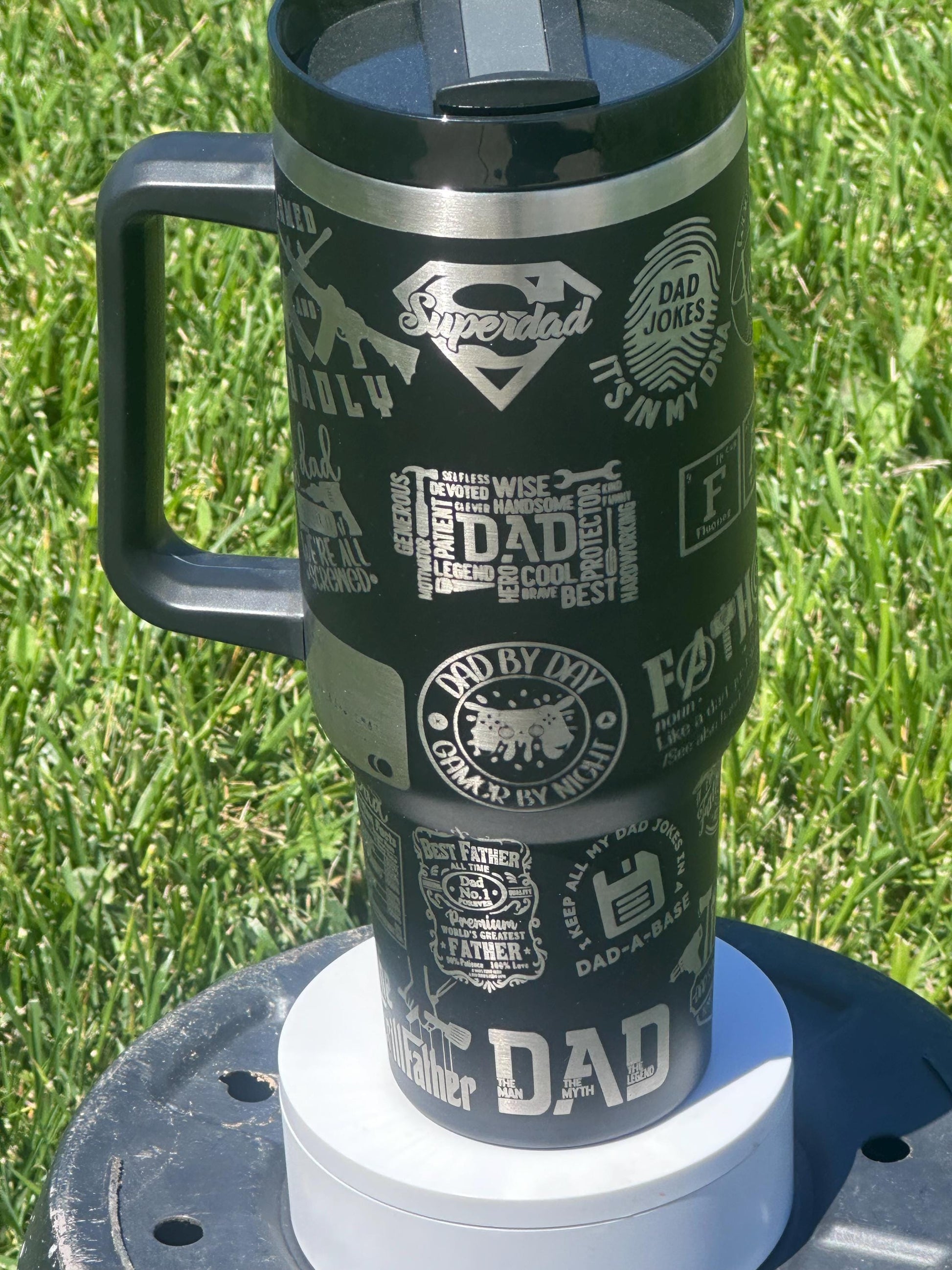 Best Dad Ever Tumbler | FREE SHIPPING | Father's Day Gift, New Dad Gift | Birthday Gift for Dad, FaTHORhood | Dad Fuel Gift | Dad Tax